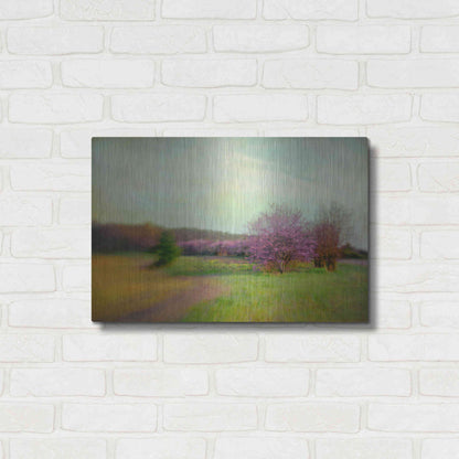 Luxe Metal Art 'Nature Is Divine' by Dawn D Hanna, Metal Wall Art,24x16