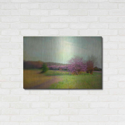 Luxe Metal Art 'Nature Is Divine' by Dawn D Hanna, Metal Wall Art,36x24