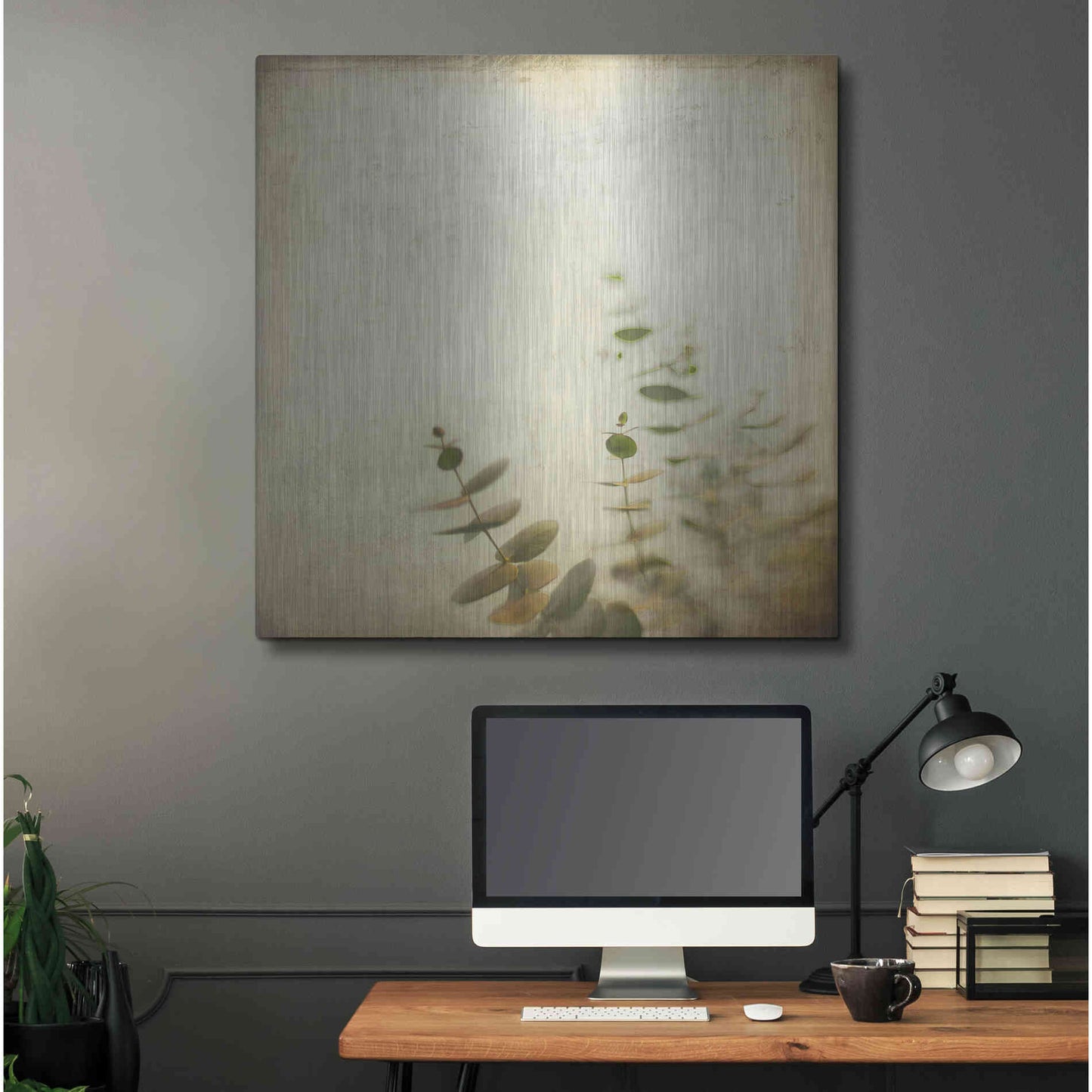 Luxe Metal Art 'Union' by Dawn D Hanna, Metal Wall Art,36x36