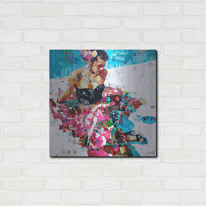 Luxe Metal Art 'All Summer Long' by Derek Gores, Metal Wall Art,24x24