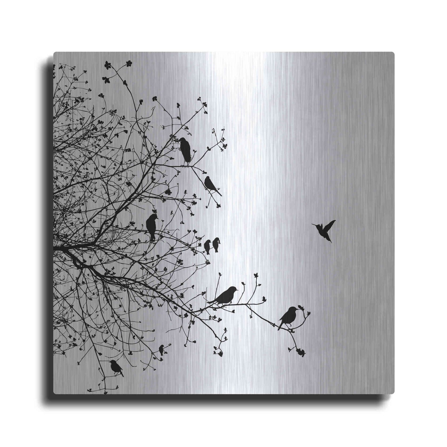 Luxe Metal Art 'Bird I' by GraphINC, Metal Wall Art