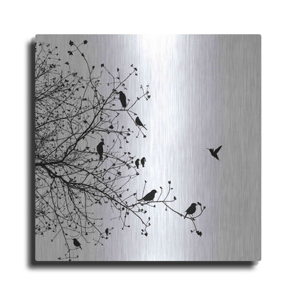 Luxe Metal Art 'Bird I' by GraphINC, Metal Wall Art