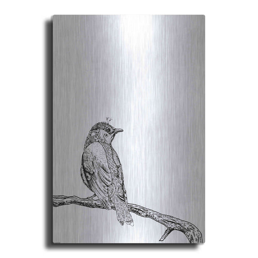 Luxe Metal Art 'Bird III' by GraphINC, Metal Wall Art