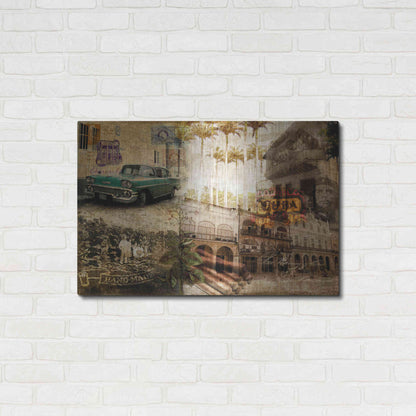 Luxe Metal Art 'Cuba' by GraphINC, Metal Wall Art,36x24