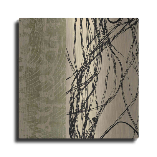 Luxe Metal Art 'Fibers 2' by GraphINC, Metal Wall Art