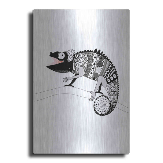 Luxe Metal Art 'Gecko' by GraphINC, Metal Wall Art