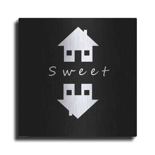 Luxe Metal Art 'Home Sweet Home' by GraphINC, Metal Wall Art