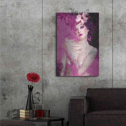 Luxe Metal Art 'I’m Pink' by GraphINC, Metal Wall Art,24x36