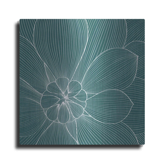 Luxe Metal Art 'Myrrhis Odorata II' by GraphINC, Metal Wall Art