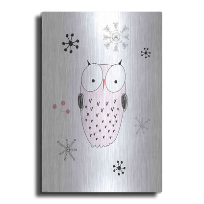 Luxe Metal Art 'Owl III' by GraphINC, Metal Wall Art