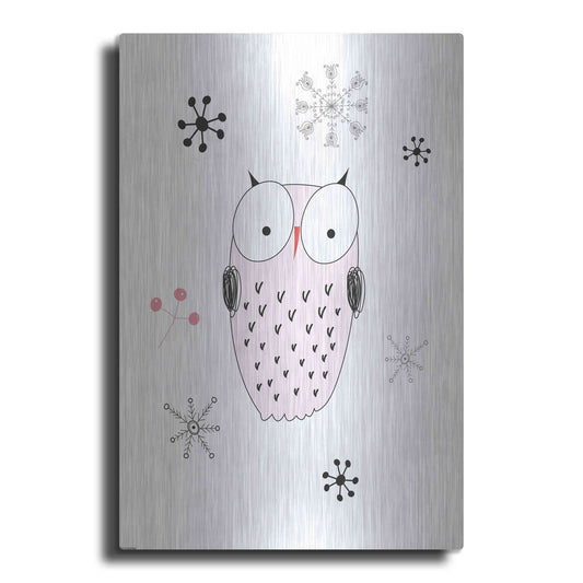 Luxe Metal Art 'Owl III' by GraphINC, Metal Wall Art