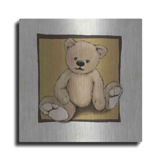 Luxe Metal Art 'Teddy Bear' by GraphINC, Metal Wall Art