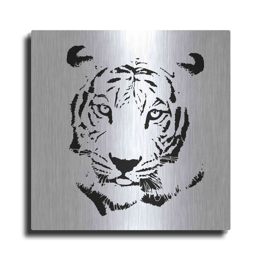 Luxe Metal Art 'Tiger' by GraphINC, Metal Wall Art