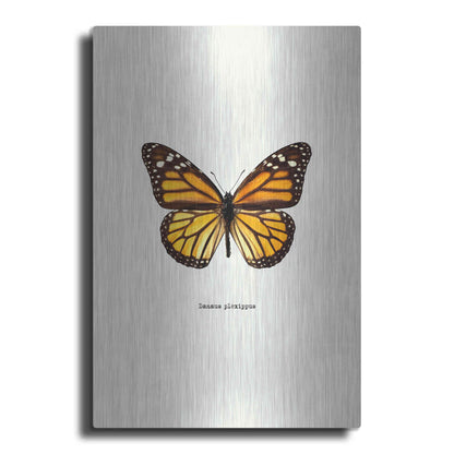 Luxe Metal Art 'Yellow Butterfly' by GraphINC, Metal Wall Art