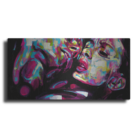 Luxe Metal Art 'Passion' by Grey, Metal Wall Art