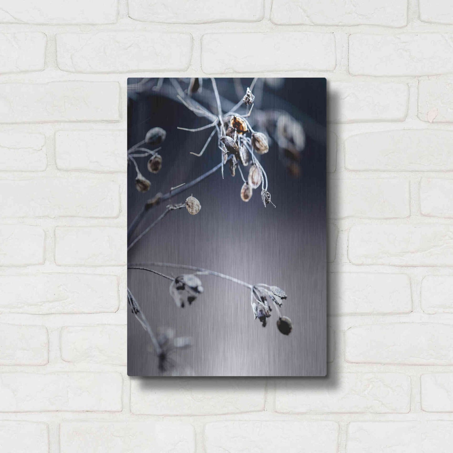 Luxe Metal Art 'Autumn III' by Incado, Metal Wall Art,12x16