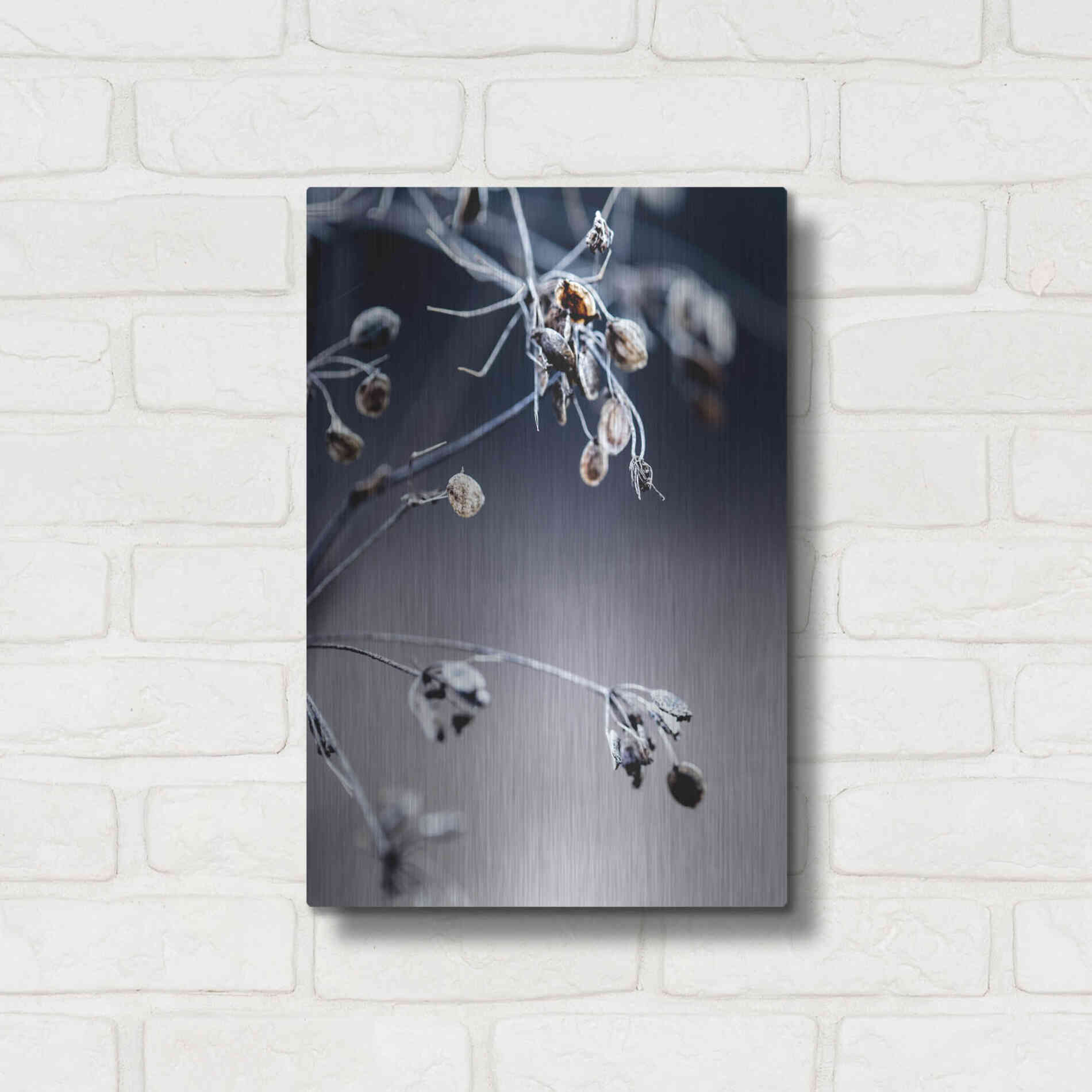 Luxe Metal Art 'Autumn III' by Incado, Metal Wall Art,12x16