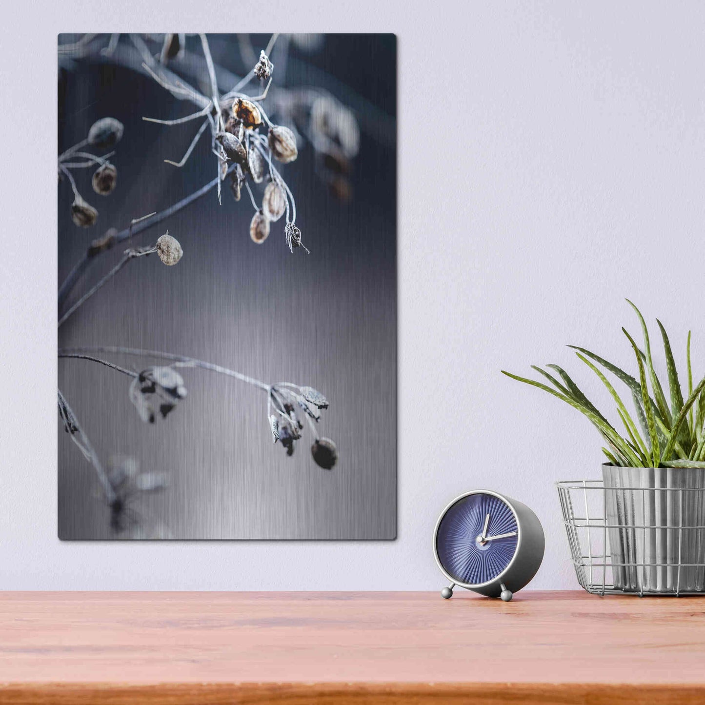 Luxe Metal Art 'Autumn III' by Incado, Metal Wall Art,12x16