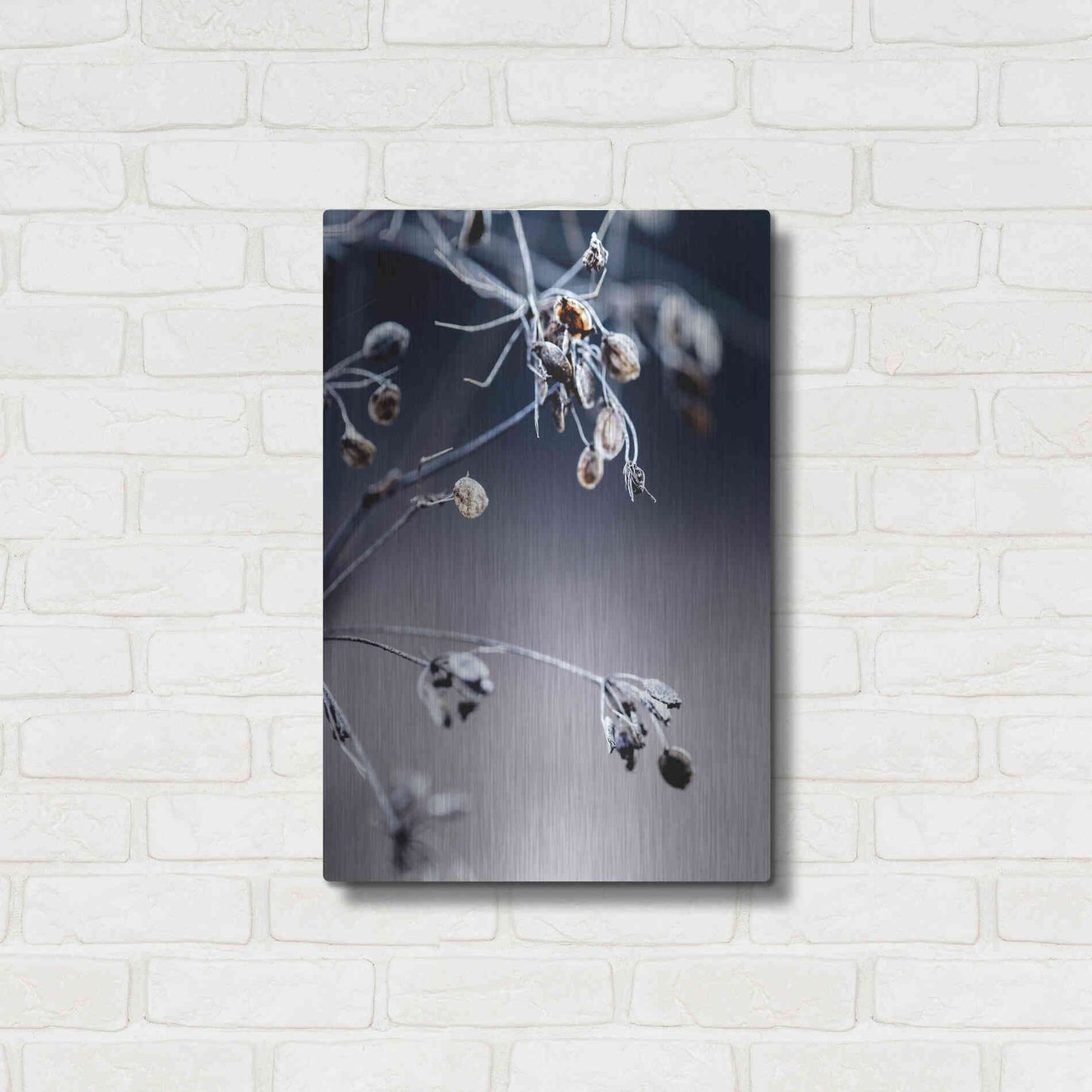 Luxe Metal Art 'Autumn III' by Incado, Metal Wall Art,16x24