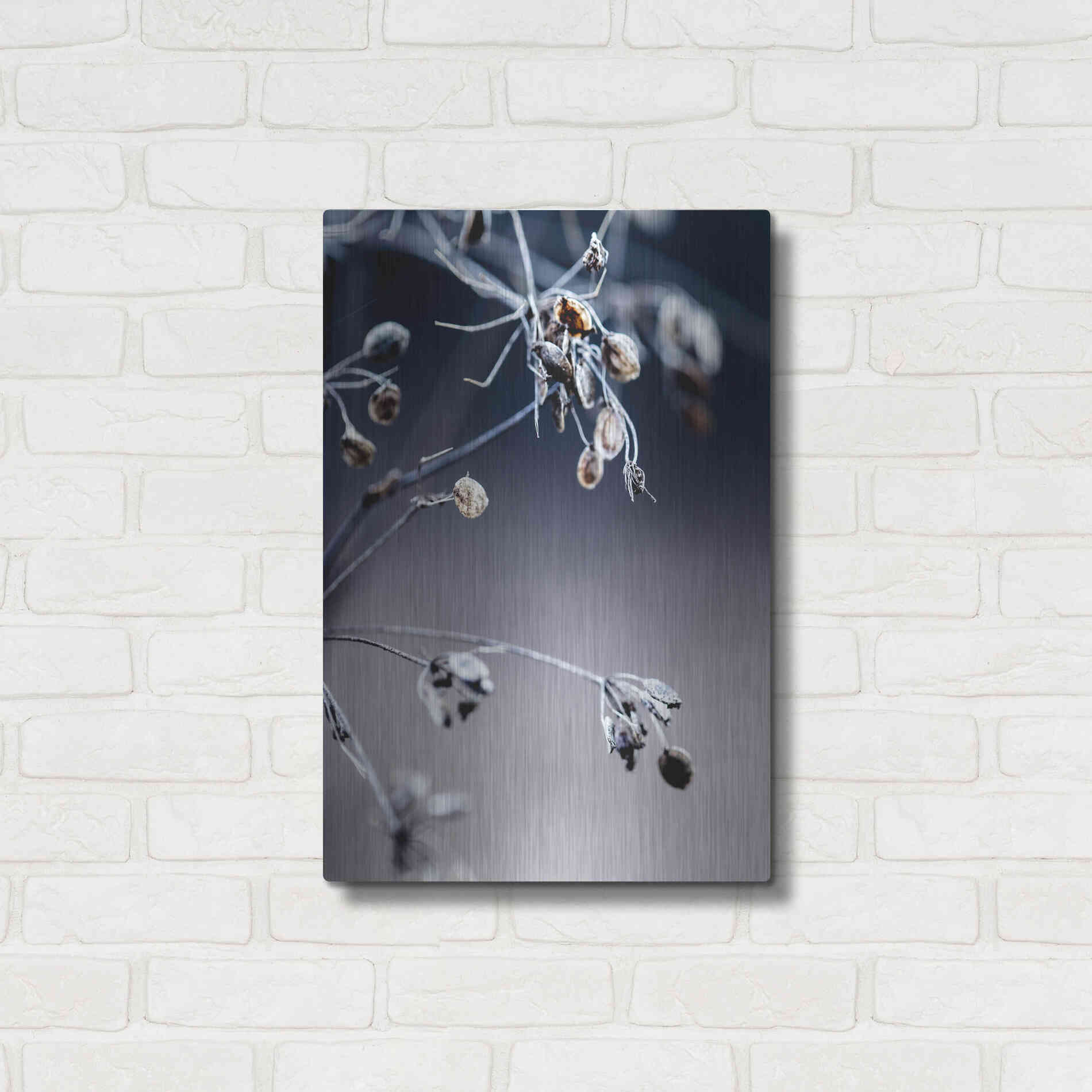 Luxe Metal Art 'Autumn III' by Incado, Metal Wall Art,16x24