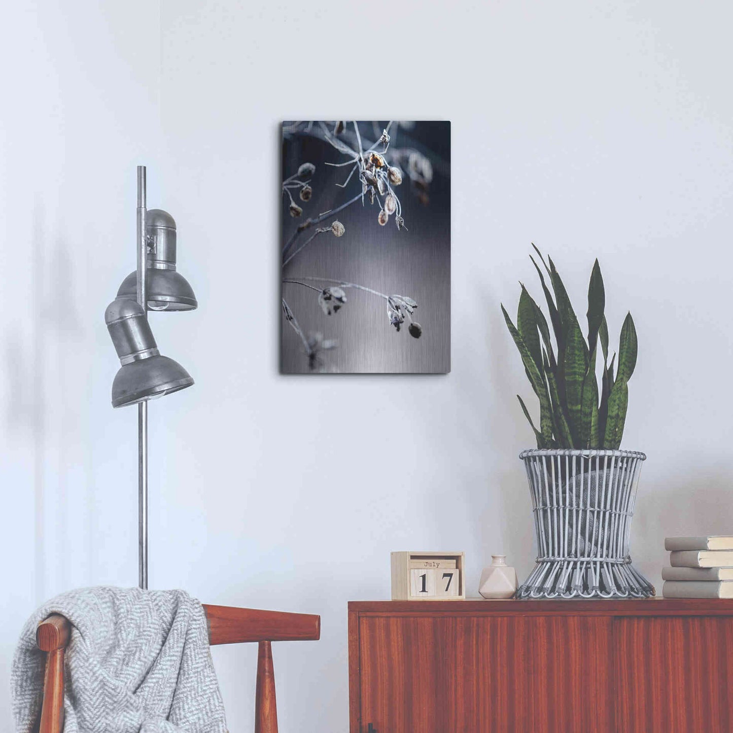 Luxe Metal Art 'Autumn III' by Incado, Metal Wall Art,16x24