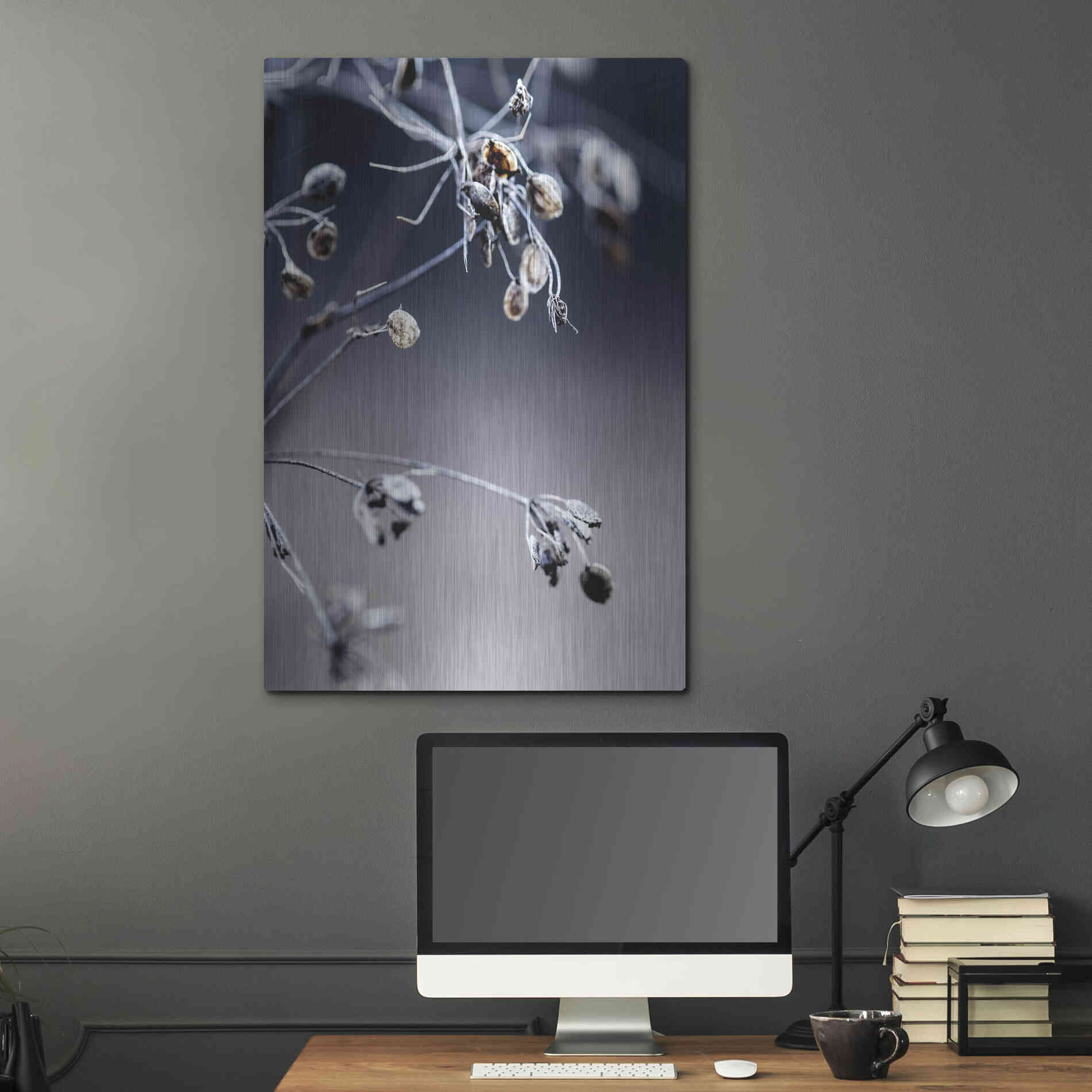 Luxe Metal Art 'Autumn III' by Incado, Metal Wall Art,24x36