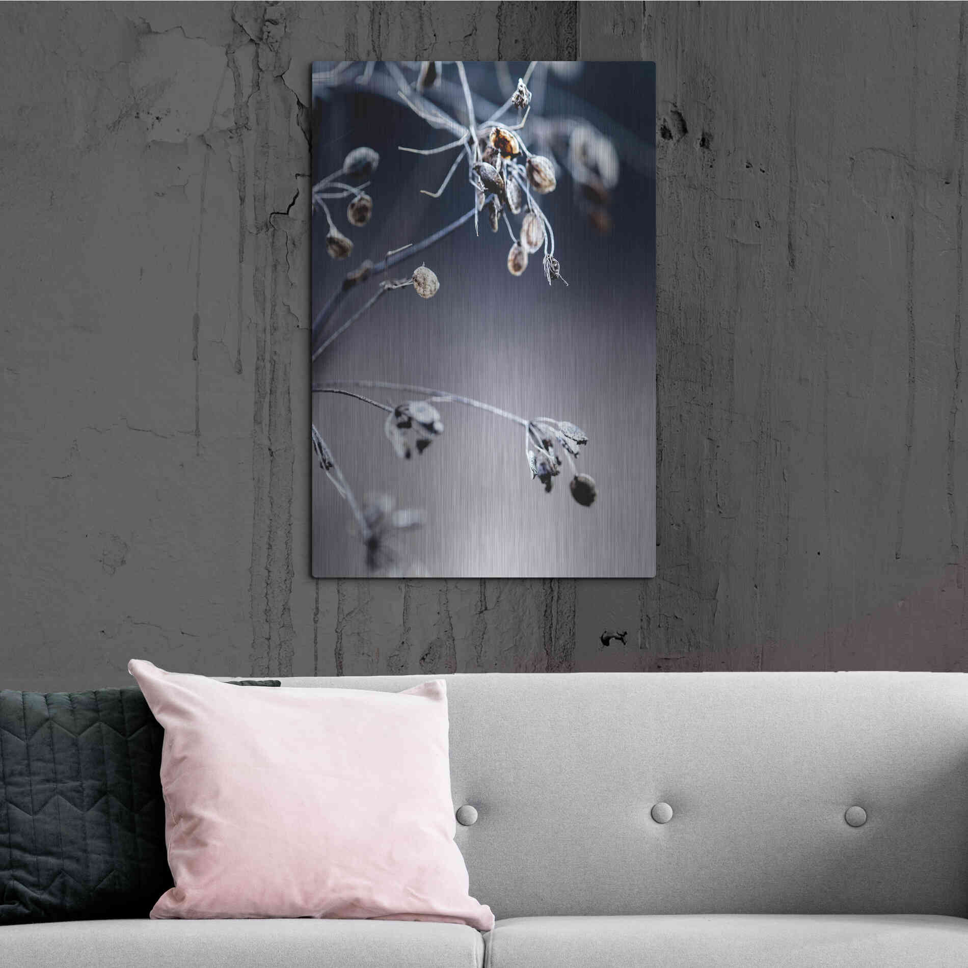 Luxe Metal Art 'Autumn III' by Incado, Metal Wall Art,24x36