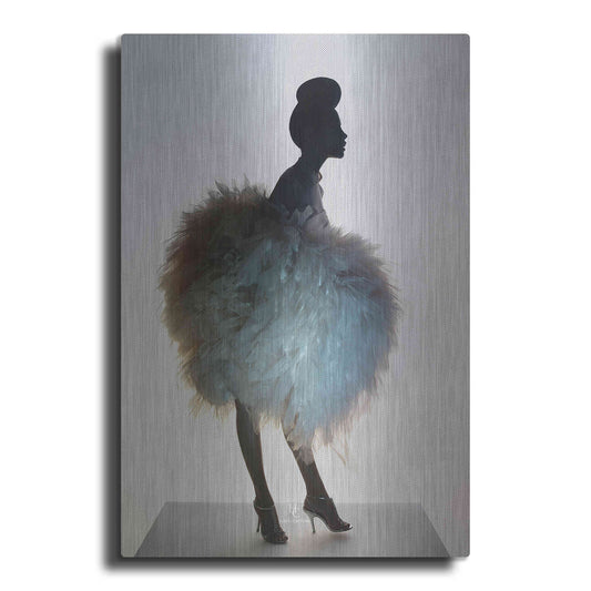 Luxe Metal Art 'Bluemingo' by Incado, Metal Wall Art