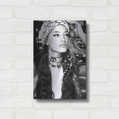 Luxe Metal Art 'Bohemian Beauty' by Incado, Metal Wall Art,12x16