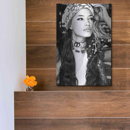 Luxe Metal Art 'Bohemian Beauty' by Incado, Metal Wall Art,12x16
