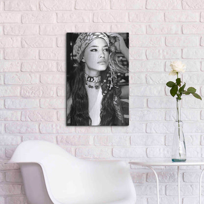 Luxe Metal Art 'Bohemian Beauty' by Incado, Metal Wall Art,16x24