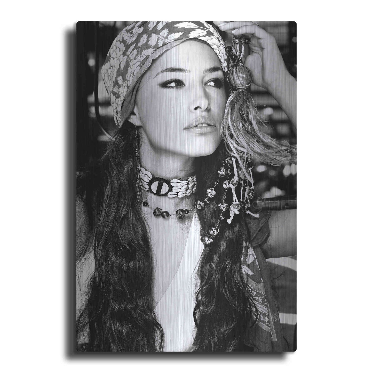 Luxe Metal Art 'Bohemian Beauty' by Incado, Metal Wall Art