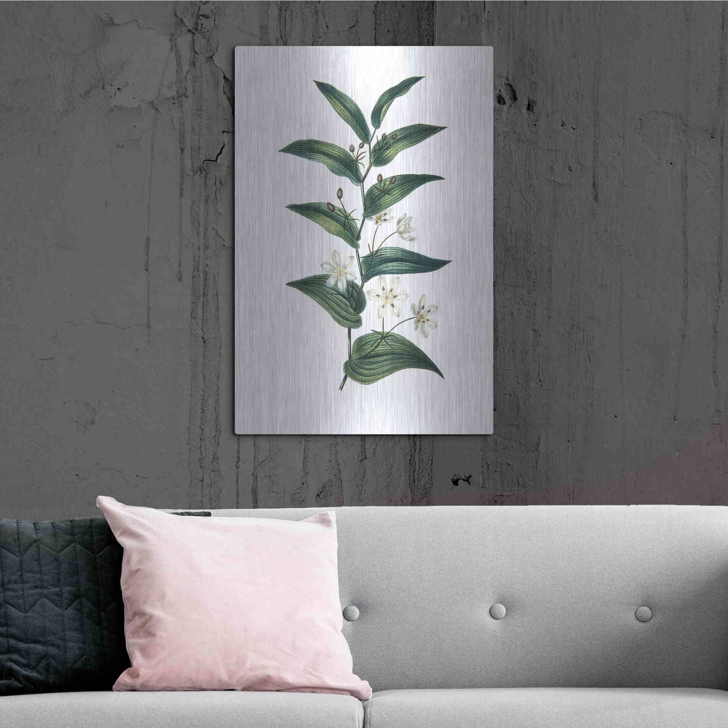 Luxe Metal Art 'Botanica I' by Incado, Metal Wall Art,24x36