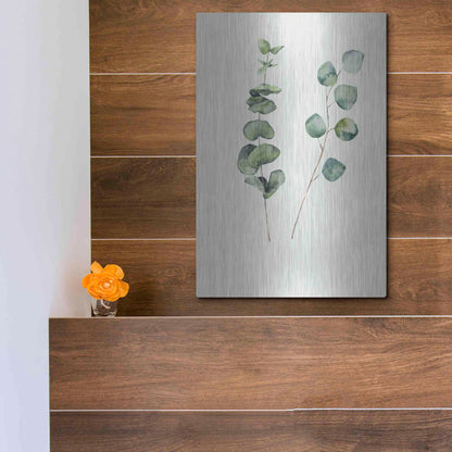 Luxe Metal Art 'Botanical I' by Incado, Metal Wall Art,12x16