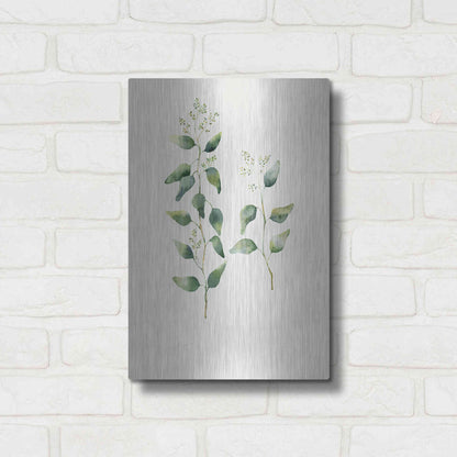 Luxe Metal Art 'Botanical II' by Incado, Metal Wall Art,12x16