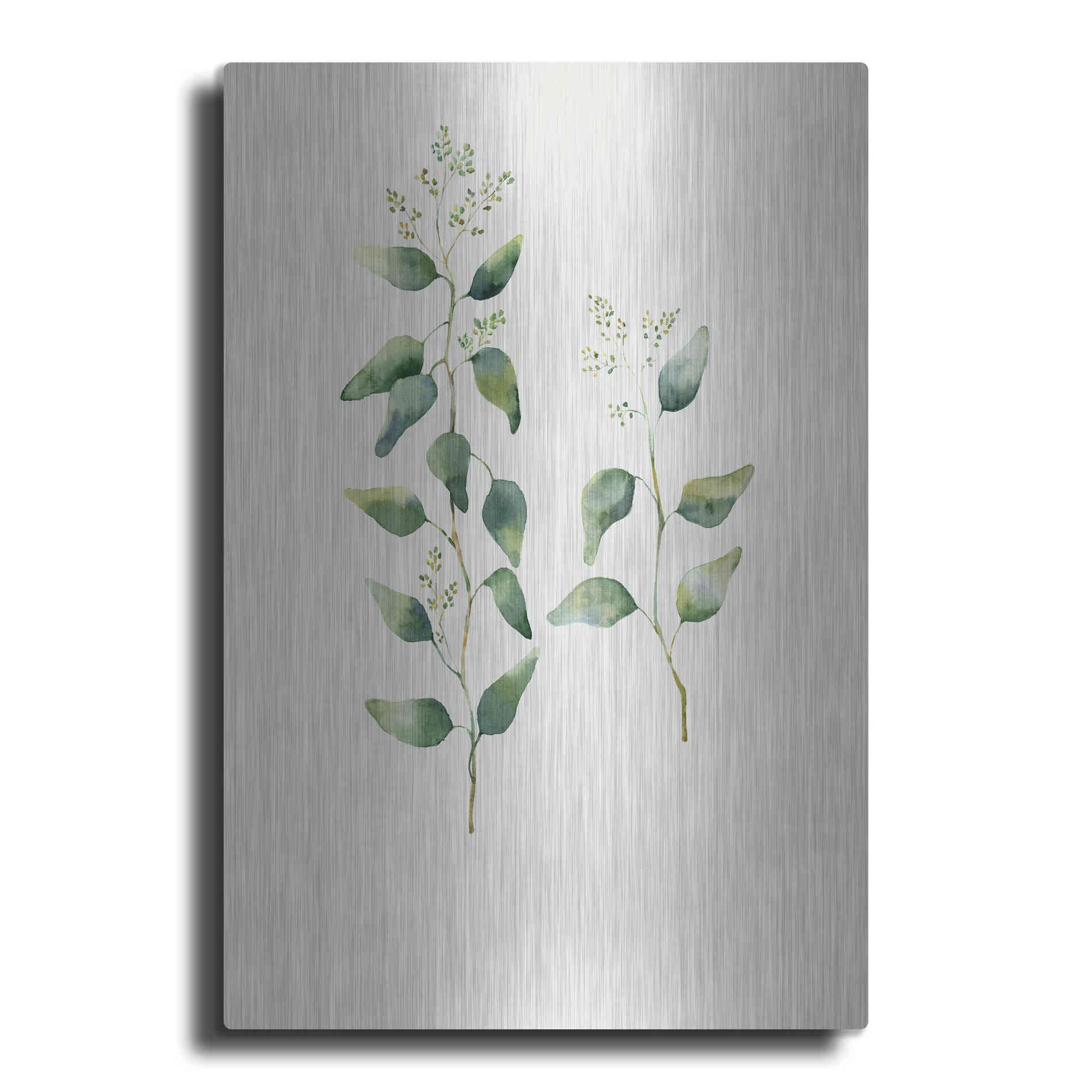 Luxe Metal Art 'Botanical II' by Incado, Metal Wall Art