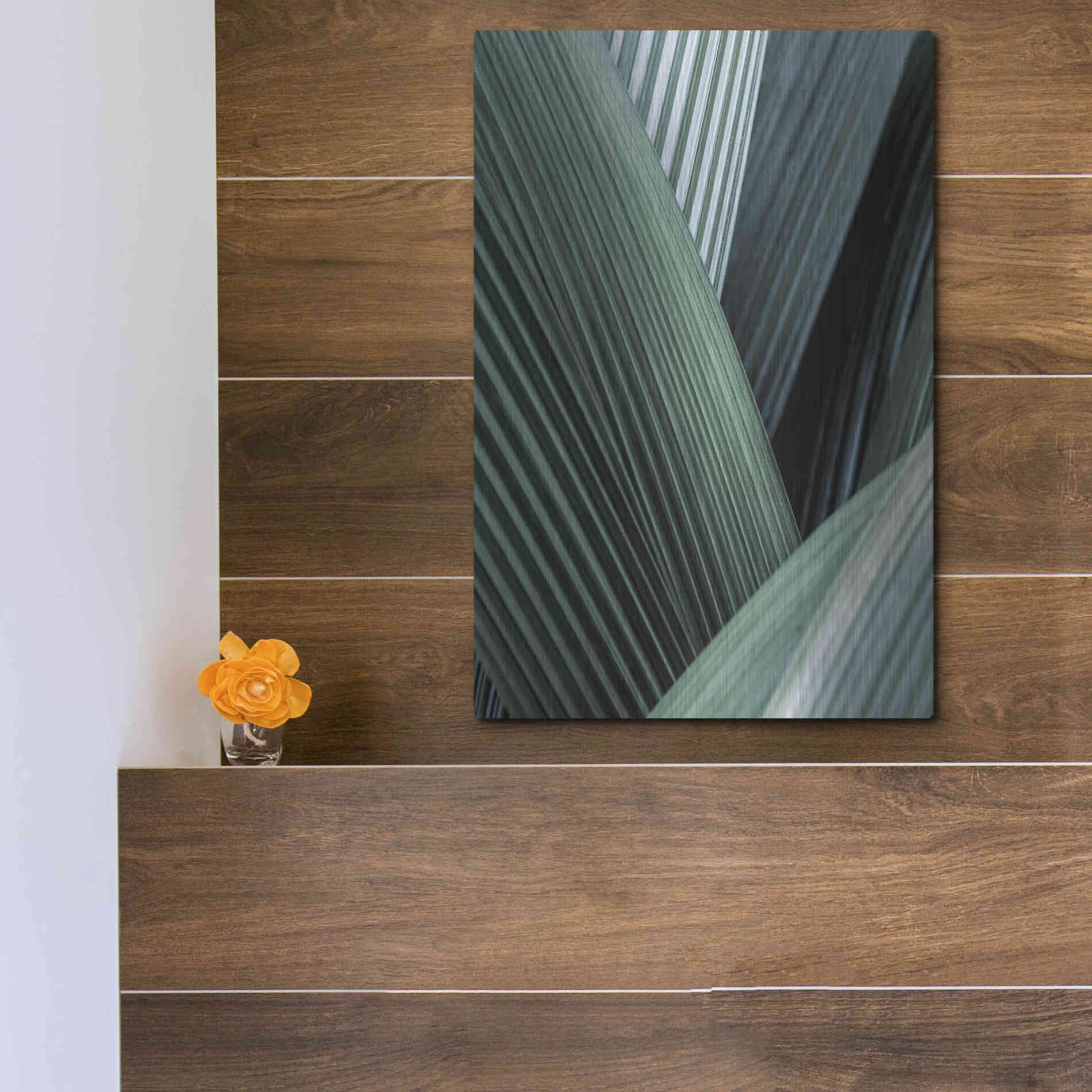 Luxe Metal Art 'Close Up I' by Incado, Metal Wall Art,12x16