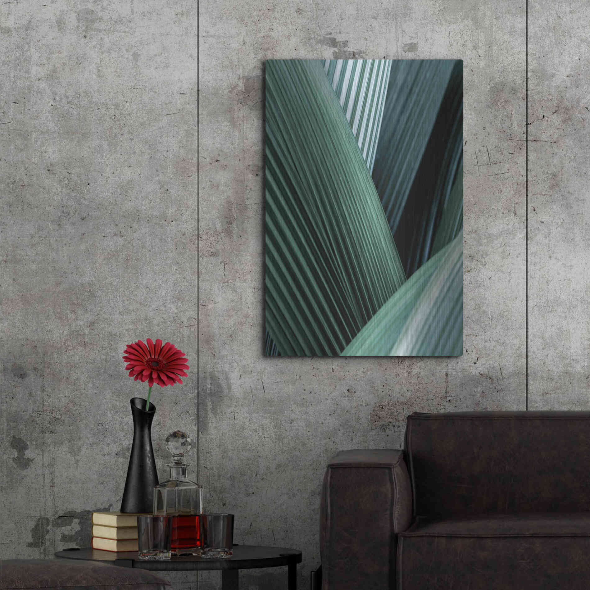 Luxe Metal Art 'Close Up I' by Incado, Metal Wall Art,24x36