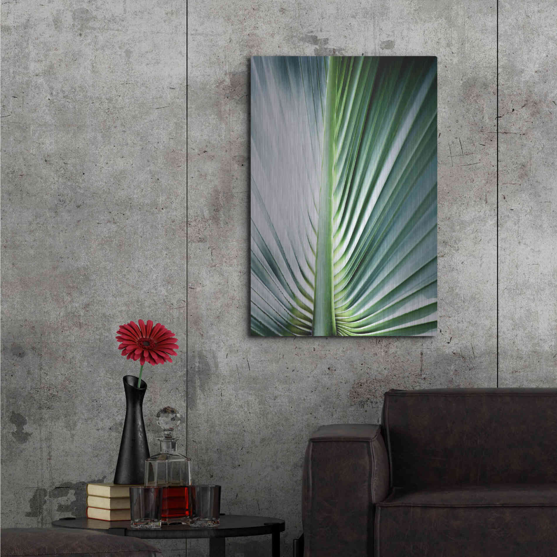 Luxe Metal Art 'Close Up III' by Incado, Metal Wall Art,24x36