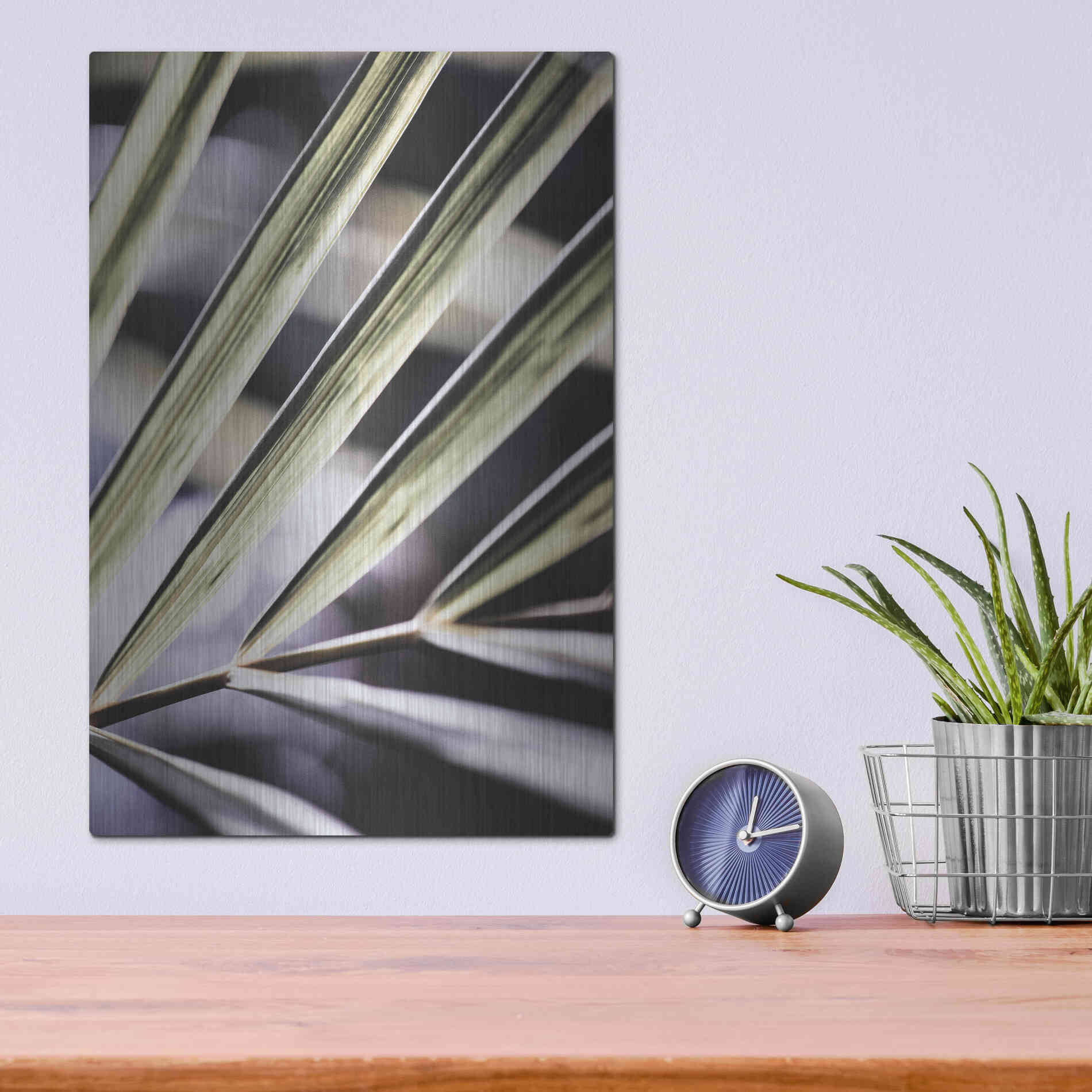 Luxe Metal Art 'Close Up IX' by Incado, Metal Wall Art,12x16