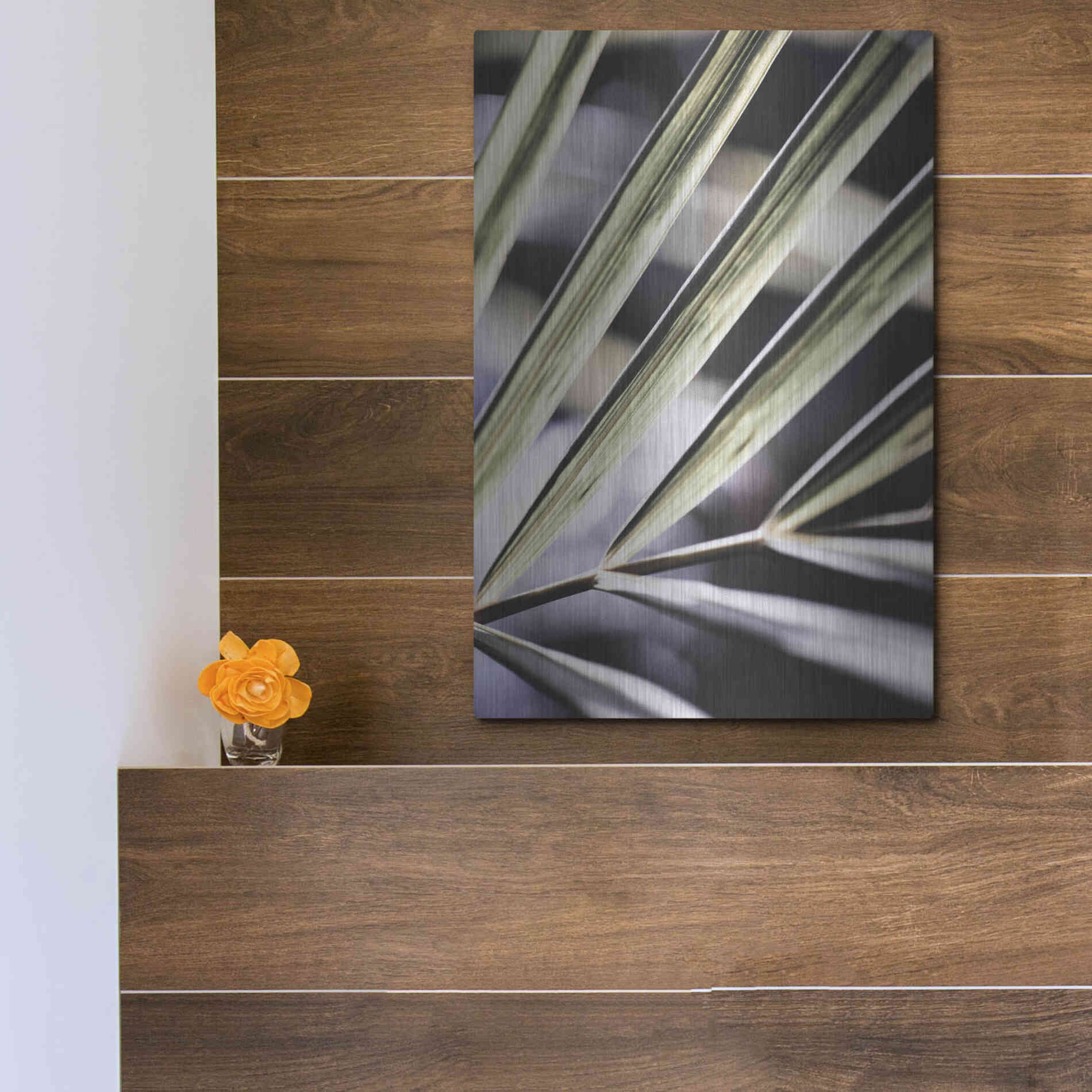 Luxe Metal Art 'Close Up IX' by Incado, Metal Wall Art,12x16