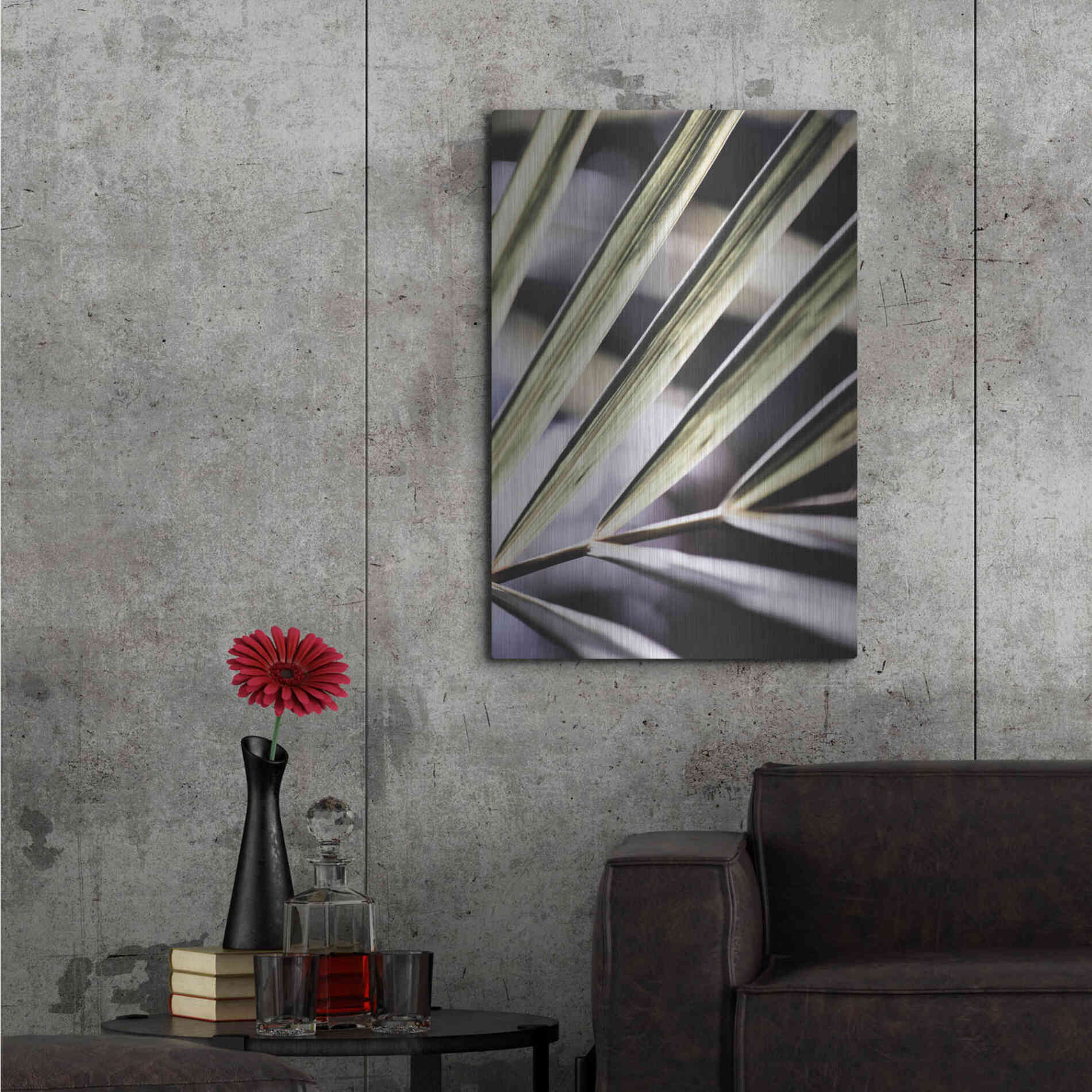 Luxe Metal Art 'Close Up IX' by Incado, Metal Wall Art,24x36