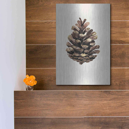 Luxe Metal Art 'Cone' by Incado, Metal Wall Art,12x16