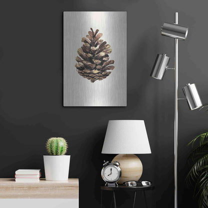 Luxe Metal Art 'Cone' by Incado, Metal Wall Art,16x24