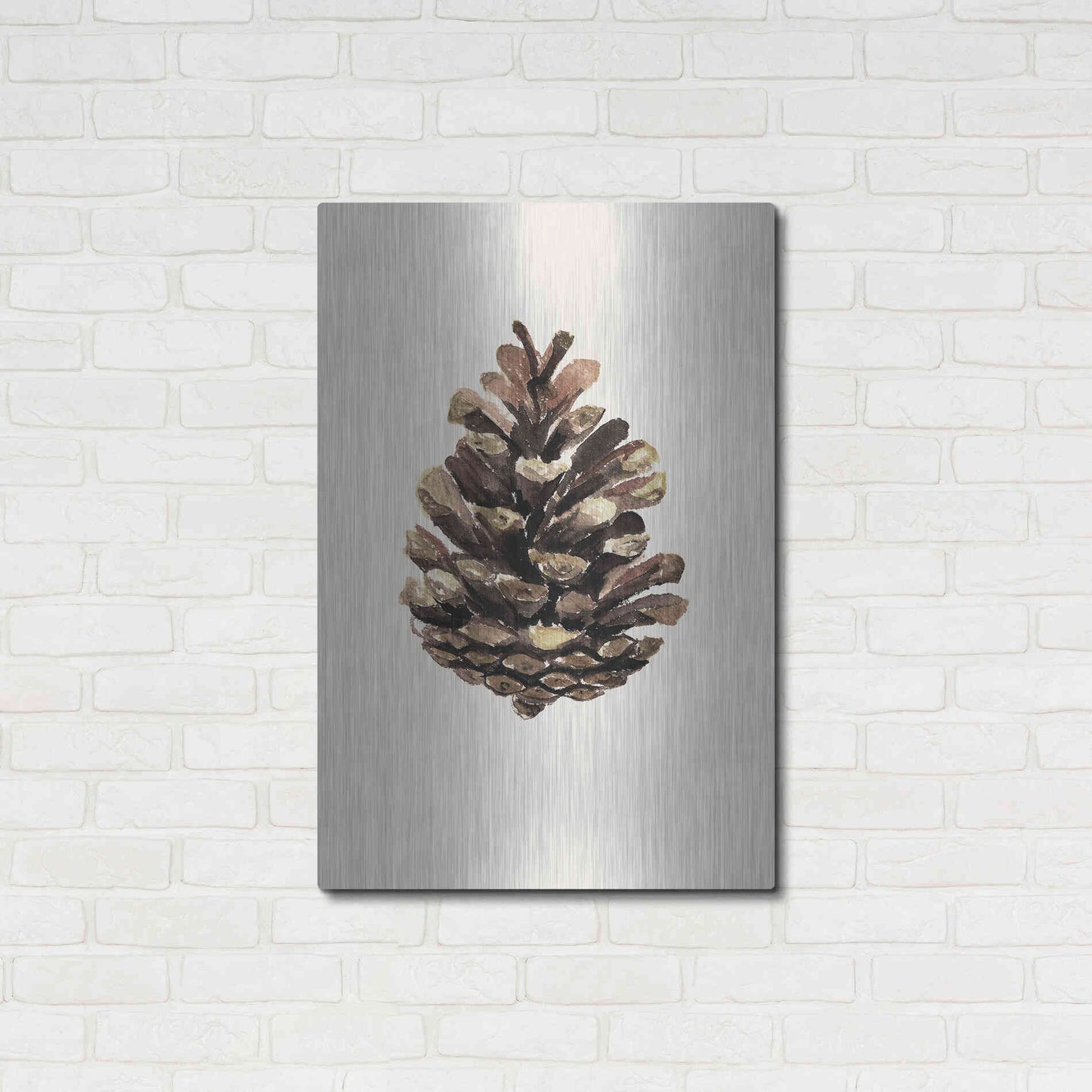 Luxe Metal Art 'Cone' by Incado, Metal Wall Art,24x36