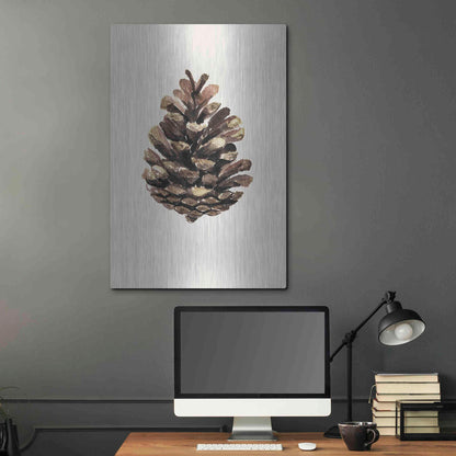 Luxe Metal Art 'Cone' by Incado, Metal Wall Art,24x36