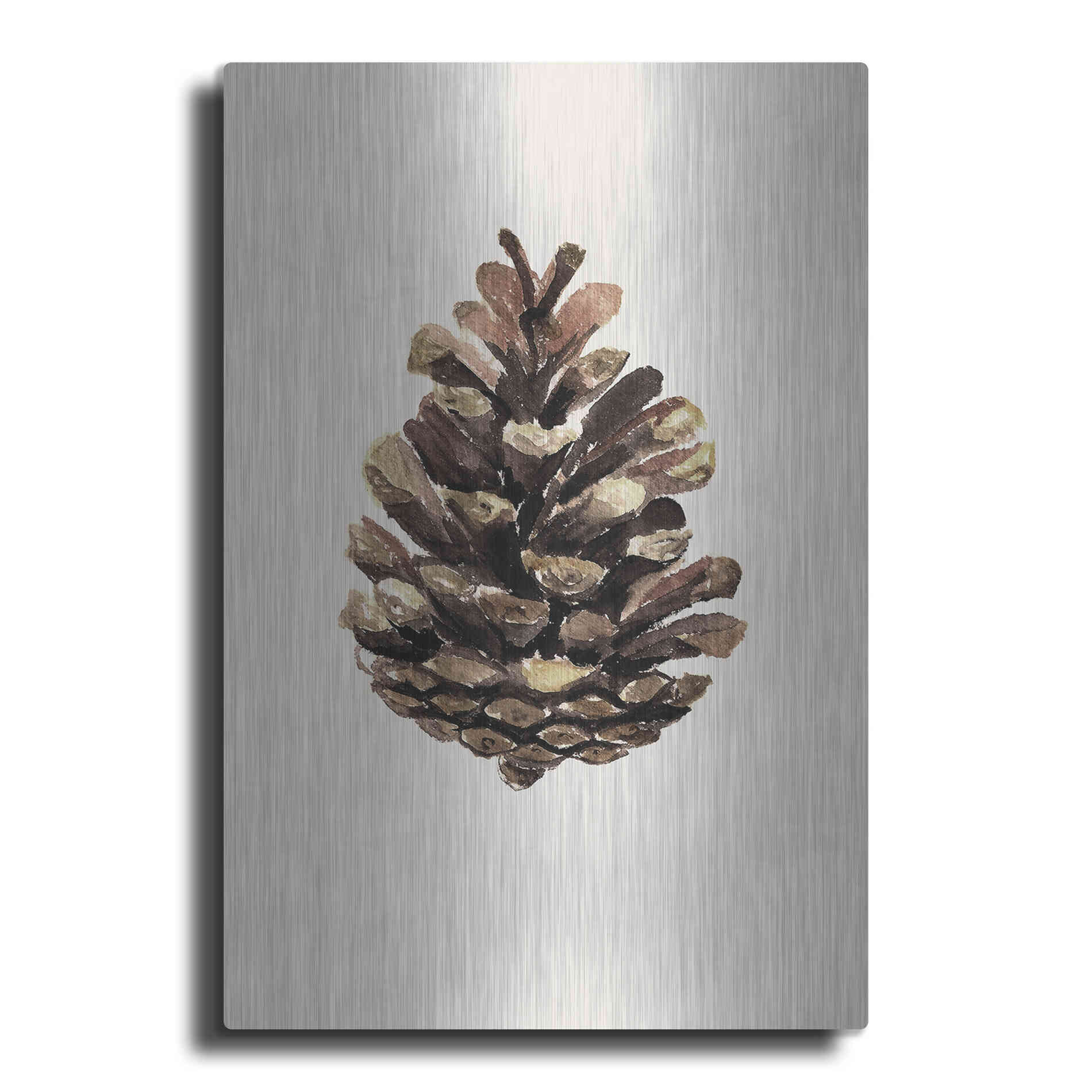 Luxe Metal Art 'Cone' by Incado, Metal Wall Art