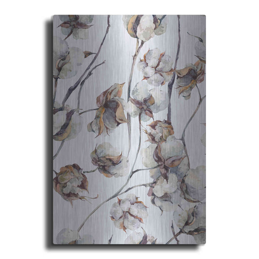 Luxe Metal Art 'Cotton I' by Incado, Metal Wall Art