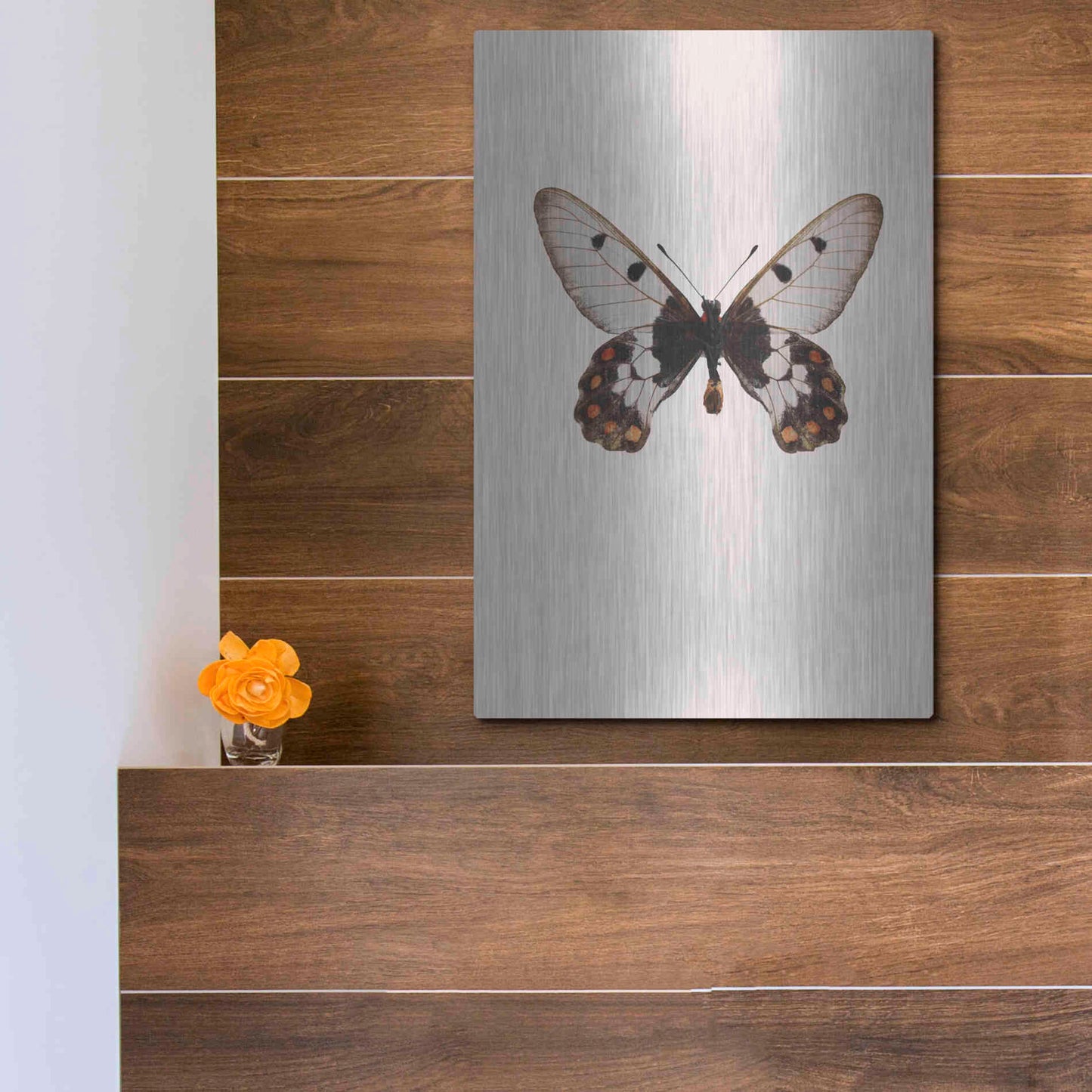 Luxe Metal Art 'Cressida Cressida' by Incado, Metal Wall Art,12x16