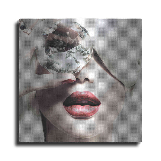 Luxe Metal Art 'Diamonds are Forever' by Incado, Metal Wall Art